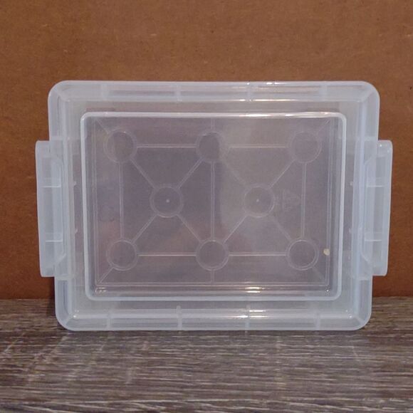 Football Trading Cards Plastic Container with snap lids lot of 10 - Picture 4 of 16